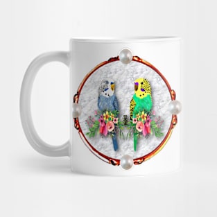 Budgerigars aka Parakeets Mug